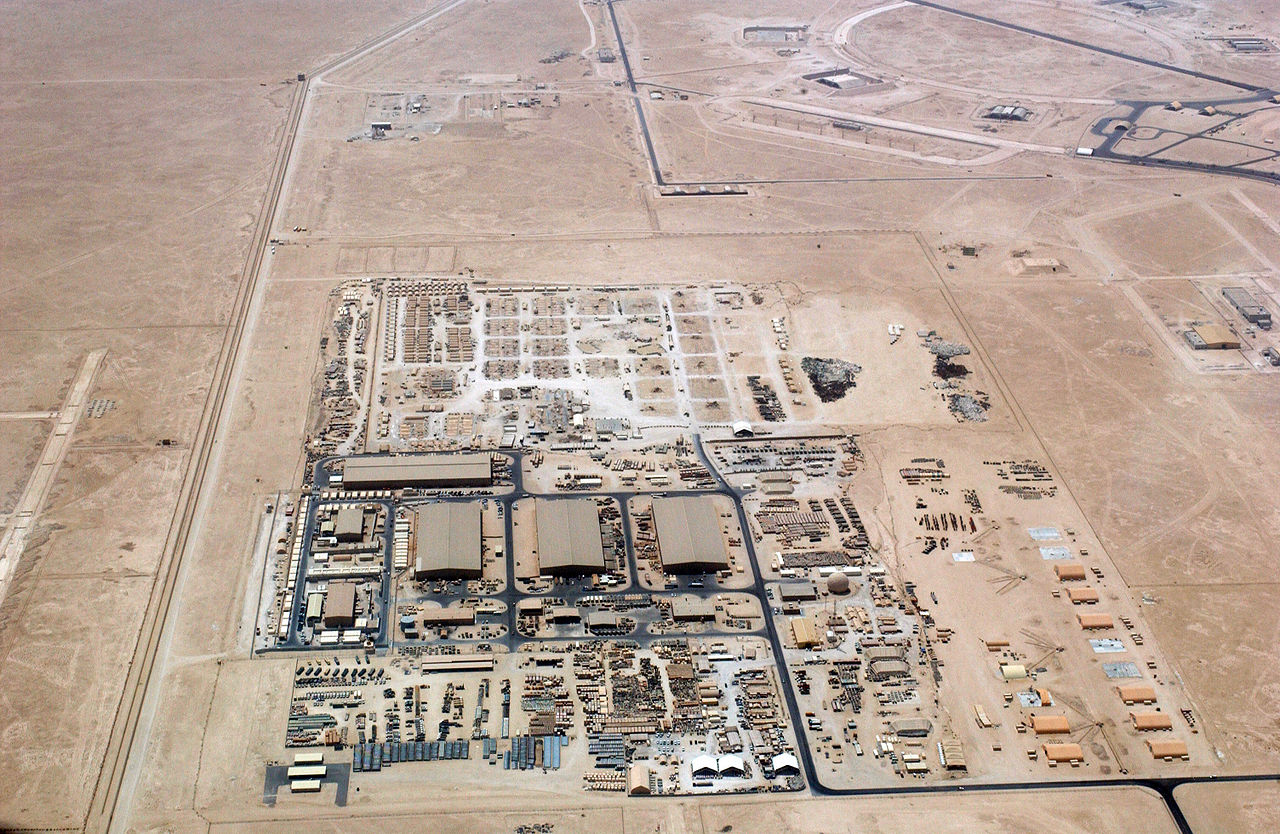 Al-Udeid Air Base, which serves as CENTCOM headquarters in Qatar. Source: Department of Defense