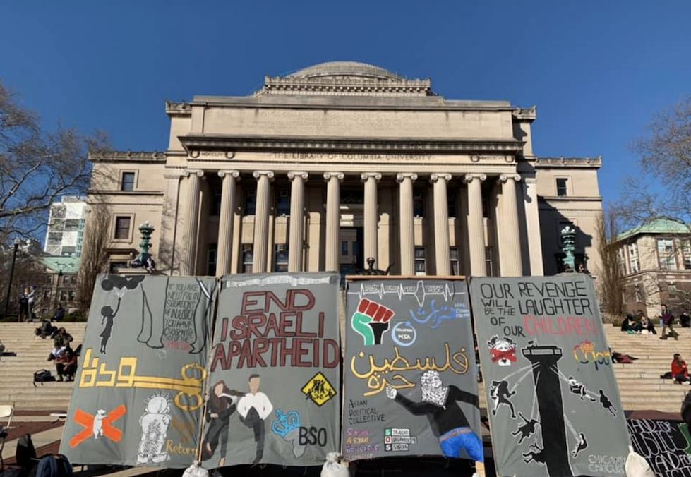 A 2019 Apartheid Week demonstration by BDS